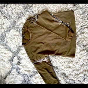 Army Green Sweat Shirt